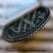 Portugal, silver coin of Vintém or 20 Réis of D. João V (1706-1750), with Serrated Edge, (VF+/AU), World Coins Portugal KM 330 f