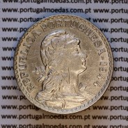 1 Escudo 1944 Alpaca, 1$00 1944 alpaca Republica Portuguesa