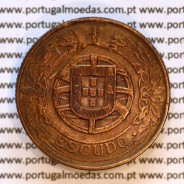 1 Escudo 1926 Bronze-Alumínio, 1$00 1926 Alumínio-Bronze Republica Portuguesa, (BC+), World Coins Portugal KM 576