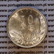 Timor 50 Avos 1945 Prata, Ex-colónia Portuguesa de Timor, (Bela/ Soberba), World Coins Timor KM 7