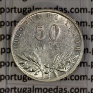 Timor, silver coin of 50 Avos 1948, Former Portuguese colony of Timor, (VF+/XF), World Coins Timor KM 7