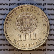 Angola, copper-nickel coin 20 centavos 1928 or 4 Macutas 1928 Former Portuguese colony of Angola (VF), World Coins Angola KM 68