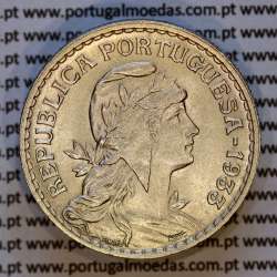 Guinea-Bissau, nickel brass coin of 1 Escudo 1933 Former Portuguese colony of Guinea, (UNC), rare in this conservation, KM 5a