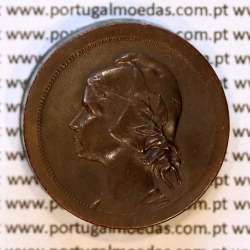 Portugal, Bronze coin of 10 centavos 1930, ten centavos 1930 of Portuguese Republic, (VF+), World Coins Portugal KM 573