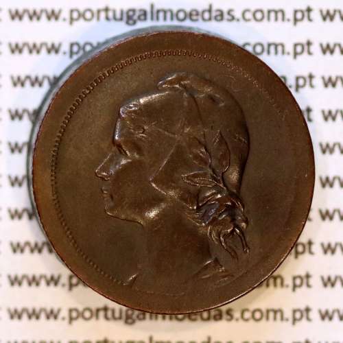 10 centavos 1930 bronze, dez centavos 1930 bronze Republica Portuguesa, (MBC+), World Coins Portugal KM 573