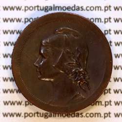 10 centavos 1930 bronze, dez centavos 1930 bronze Republica Portuguesa, (MBC+), World Coins Portugal KM 573