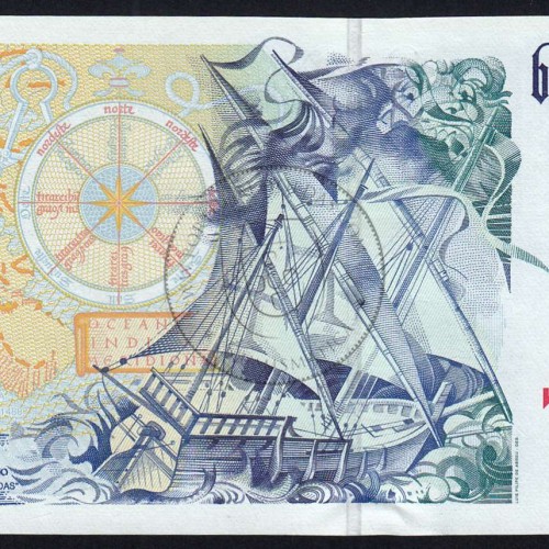 2000 Escudos banknote 1997 Bartolomeu Dias, 2000$00 11/09/1997 Plate: 2 - Bank of Portugal (Lightly Circulated) - Pick 189