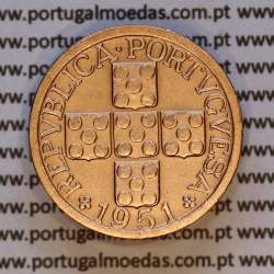 Timor 10 Avos 1951 Bronze, Ex-colónia Portuguesa Timor, (MBC+/Bela), World Coins Timor KM 5