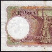 Nota 100 Escudos 1941 João Ribeiro 13/03/1941, 100$00 Cem Escudos Chapa:5 Banco de Portugal, Circulada, Pick 150