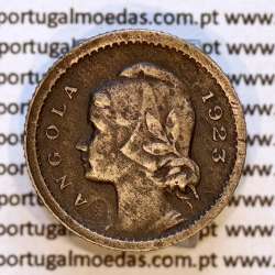 10 Centavos 1923 Cupro-Níquel Angola, Ex-Colónia portuguesa de Angola, (MBC), World Coins Angola KM 63