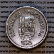Índia, 4 Tangas 1934 Cuproníquel, Estado da India Portuguesa, (MBC), World Coins India Portuguese KM 21