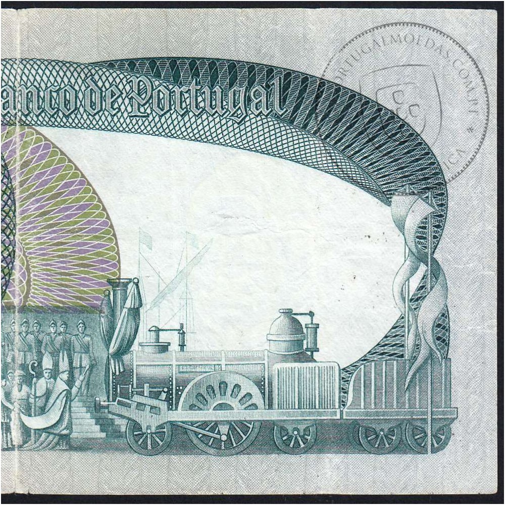 Nota de 1000 Escudos 1982 D.Pedro V, 1000$00 26/10/1982 Chapa: 11 - Banco de Portugal (Circulada), Pick 175