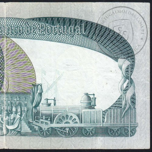 1000 Escudos Banknote 1982 D. Pedro V, 1000$00 26/10/1982 Plate: 11 - Bank of Portugal (Circulated), Pick 175