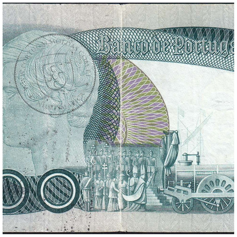 Nota de 1000 Escudos 1982 D.Pedro V, 1000$00 26/10/1982 Chapa: 11 - Banco de Portugal (Circulada), Pick 175