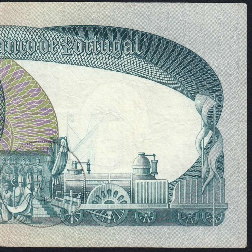 1000 Escudos Banknote 1980 D. Pedro V, 1000$00 16/09/1980 Plate: 11 - Bank of Portugal (Circulated), Pick 175