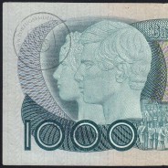 Nota de 1000 Escudos 1980 D.Pedro V, 1000$00 16/09/1980 Chapa: 11 - Banco de Portugal (Circulada), Pick 175