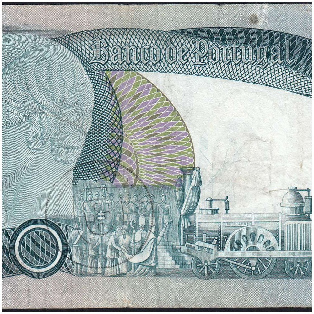 Nota de 1000 Escudos 1968 D.Pedro V, 1000$00 28/05/1968 Chapa: 11 - Banco de Portugal (Circulada), Pick 175