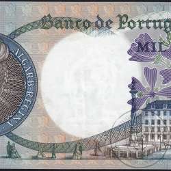 Nota de 1000 Escudos 1967 D.Maria II, 1000$00 19/05/1967 Chapa: 10 - Banco de Portugal (Pouco Circulada), Pick 172