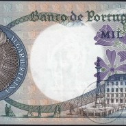 1000 Escudos Banknote 1967 D. Maria II, 1000$00 19/05/1967 Plate: 10 - Bank of Portugal (Little Circulated), Pick 172