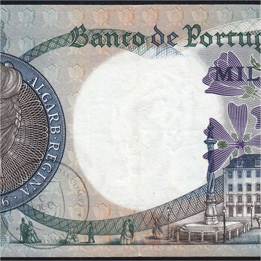 Nota de 1000 Escudos 1967 D.Maria II, 1000$00 19/05/1967 Chapa: 10 - Banco de Portugal (Circulada), Pick 172