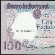 Capicua - 100 Escudos 1984 Bocage 31/01/1984, 100$00 Cem Escudos 31/01/1984 Chapa:8 Banco de Portugal, (C), Pick 178c