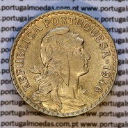 1 Escudo 1946 Alpaca, 1$00 1946 alpaca Republica Portuguesa, (Bela-), World Coins Portugal KM 578