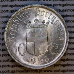 Portugal, commemorative coin 10 Escudos silver 1928 Battle of Ourique, 10$00 silver 1928, (AU/UNC), World Coins Portugal KM 579