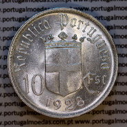 10 Escudos prata 1928 Batalha de Ourique, 10$00 prata 1928,  (Bela/Soberba), World Coins Portugal KM 579