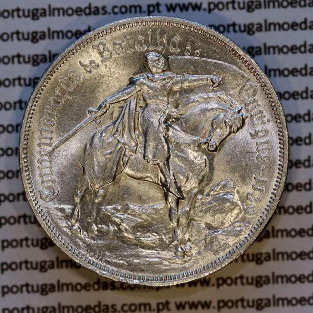 10 Escudos prata 1928 Batalha de Ourique, 10$00 prata 1928,  (Bela/Soberba), World Coins Portugal KM 579