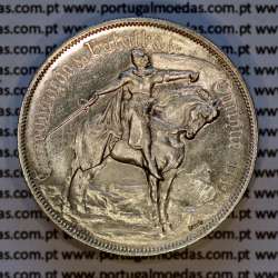 Portugal, commemorative coin 10 Escudos silver 1928 Battle of Ourique, 10$00 silver 1928, (AU/UNC), World Coins Portugal KM 579