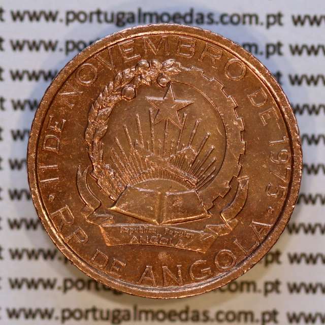 Angola coin, 50 Kwanzas 1991 copper, People's Republic of Angola, (VF+/XF), World Coins Angola KM 91