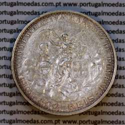 500 réis 1910 prata D. Manuel II, Marquês de Pombal, (MBC+), World Coins Portugal KM 557
