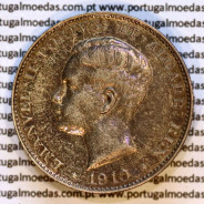 Portugal, silver coin of 500 réis 1910 D. Manuel II, commemorative of the Peninsular War, (VF+/XF), World Coins Portugal KM 556