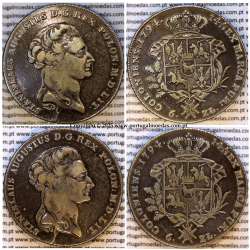 Poland, silver coin, Talar koronny - 6 Złotych 1794- Stanisław August Poniatowski, Warszawa, World Coins Poland KM 216a