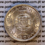 Angola 2$50 1969 cuproníquel, (2 escudos e 50 centavos 1969), (Soberba) 2 1/2 Escudos 1969 Nickel  World Coins Angola KM#77