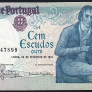 100 Escudos 1981 Bocage 24/02/1981, 100$00 Cem Escudos 24/02/1981 Chapa:8 Banco de Portugal, (C), Pick 178b