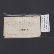 Carta Pré-Filatélica circulada de Celorico "SELORICO" para Lisboa datada de 27-06-1836