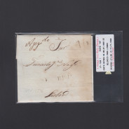 Carta Pré-Filatélica circulada de Celorico "SELORICO" para Lisboa datada de 05-07-1836