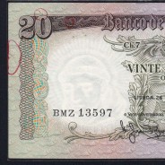 20 Escudos Banknote 1964 Saint Anthony, 20$00 26/05/1964 Plate: 7 - Bank of Portugal (Circulated), Pick 167