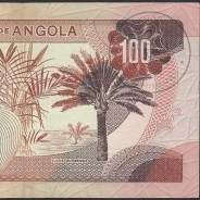 Capicua - Nota de 100 Escudos 1972 Marechal Carmona, 100$00 24/11/1972 - Banco de Angola (Circulada), Pick 101