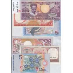 SURINAME - LOTE DE 3 NOTAS DIFERENTES - SERIE 1963-2000 (NÃO CIRCULADAS)