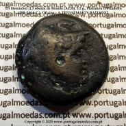 Bronze Tri-Hemiobol (AE20), 5.5 g, Ptolemy II Philadelphus (285–246 BC), Mint Mark - A, ΠTOΛΕΜΑΙΟΥ ΒΑΣΙΛΕΩΣ, Rare