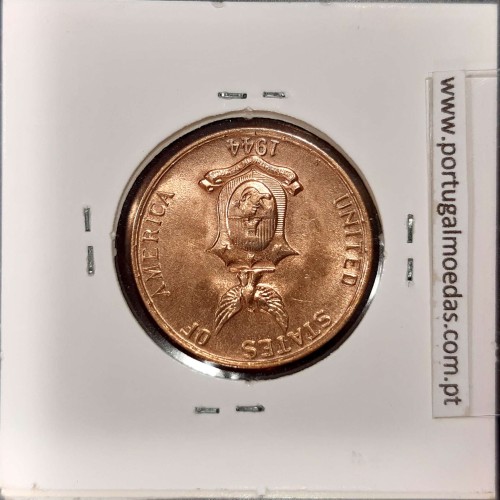 Philippines 1 Centavo 1944 S Bronze, (UNC), Coins of the World Philippines KM 179