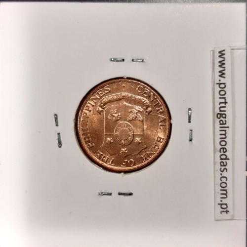 Philippines 1 Centavo 1963 Bronze, (Unc), Coins of the World Philippines KM 186