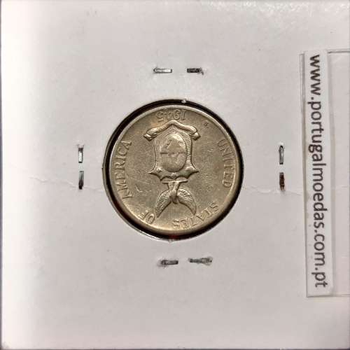 Philippines 5 Centavos 1945 S Copper-nickel-zinc, (VF), Coins of the World Philippines KM 180a