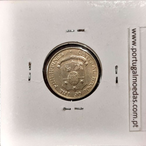Philippines 10 Centavos 1963 Copper-nickel-zinc, (VF+), Coins of the World Philippines KM 188