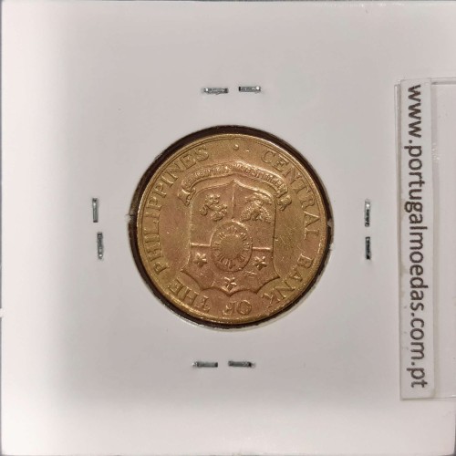 Philippines 5 Centavos 1964 Brass, (VF), Coins of the World Philippines KM 187