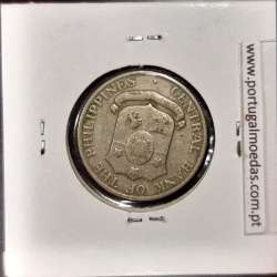 Philippines 25 Centavos 1960 Copper-Nickel-Zinc, (VF), Coins of the World Philippines KM 189.1