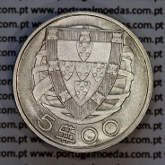Portugal, silver coin of 5 Escudos 1934, 5$00 1934 silver coin of the Portuguese Republic, (VF+/XF-), World Coins Portugal KM581