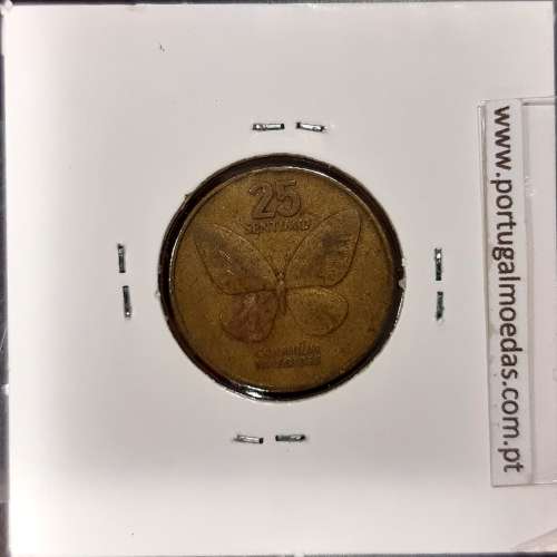 Philippines 25 Sentimo 1983 Brass, (VF), Coins of the World Philippines KM 241.1